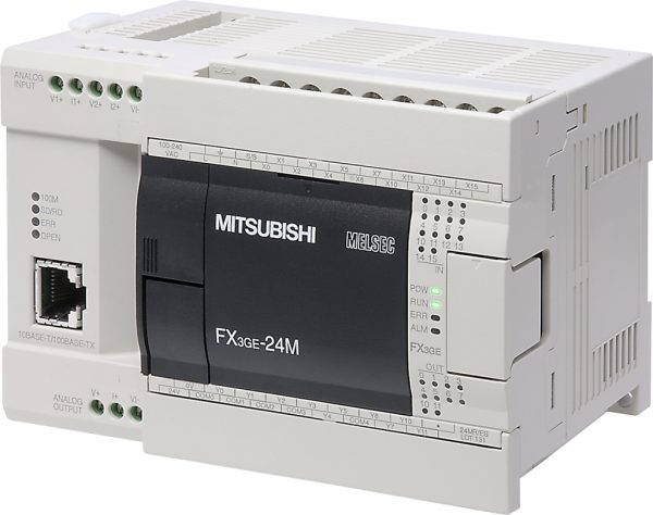 Mitsubishi FX3GE-24MR/ES | PLC Basismodule | 14+2-IN | 10+1-UIT